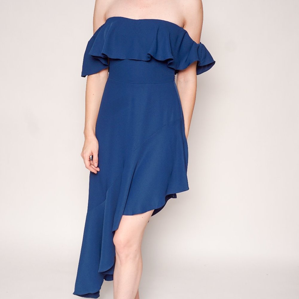 AMANDA UPRICHARD Camelia Off-Shoulder Dress NWT - Picture 7 of 7